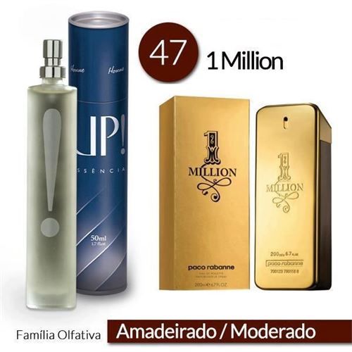 Perfume UP! 47, fragrância original do 1 Million