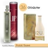 Perfume UP! 36, fragrância original do CK in 2u Her