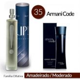 Perfume UP! 35, fragrância original do Armani Code
