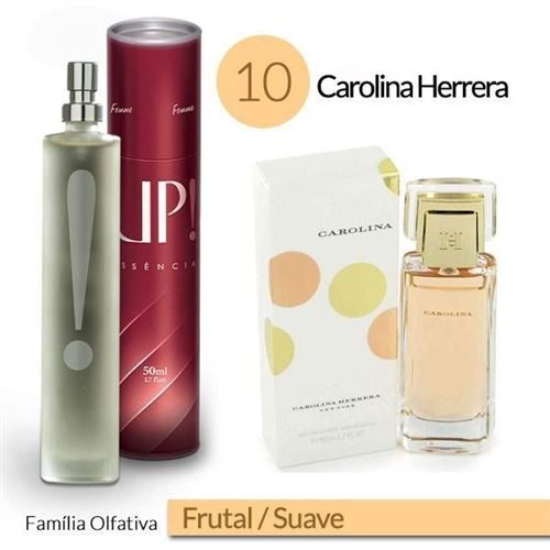Perfume UP! 10, fragrância original do Carolina Herrera