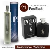 Perfume UP! 21, fragrância original Polo Black