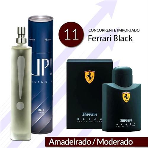 Perfume UP! 11, fragrância original do Ferrari Black
