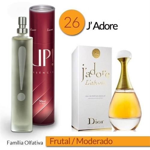 Perfume UP! 26, fragrância original do J'adore