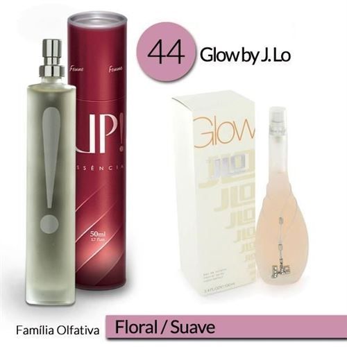 Perfume UP! 44, fragrância original do Glow by J.Lo